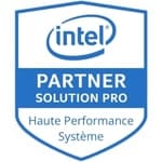 Logo Intel illustrant le matériel et processeurs utilisés par SBIS Informatique